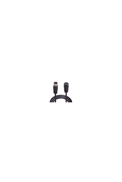 Generic Καλώδιο 4 Pin DIN male – 4 Pin DIN female, 1.5m, Μαύρο