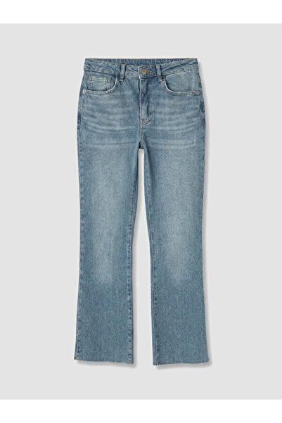 LC Waikiki Crop Spanish Leg Women's Jean Pants for Style Enthusiasts from Uzg...