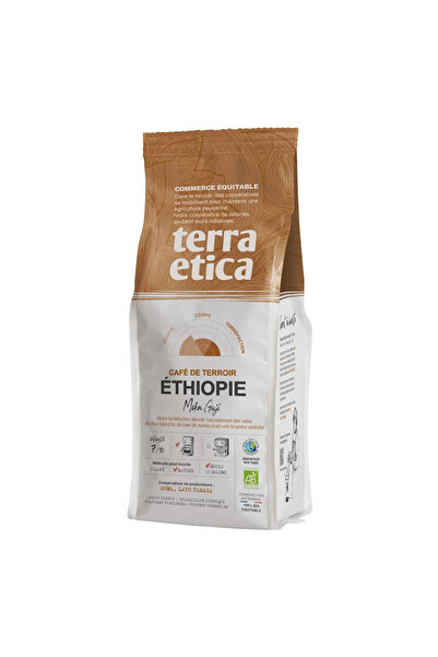 OEM Cafea arabica 100% măcinată Moka Guji Etiopia Terra Etica BIO Fair Trade ...