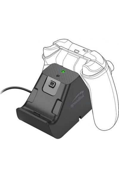Speedlink Jazz Σταθμός Φόρτισης USB για 1 χειριστήριο Xbox Series X/S Μαύρο
