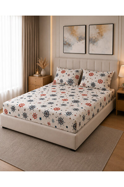 Madame Home Set de cearșafuri elastice Ranforce, adâncime colț 30cm
