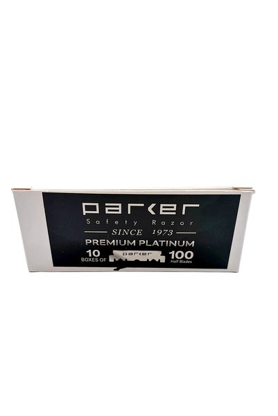 Parker Premium Platinum Tek Taraflı Jilet 100'lü Paket