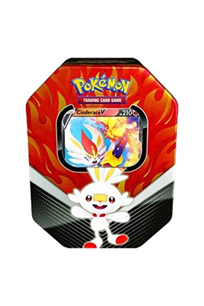 Pokemon Galar Partners Tin: Cinderace V Tin