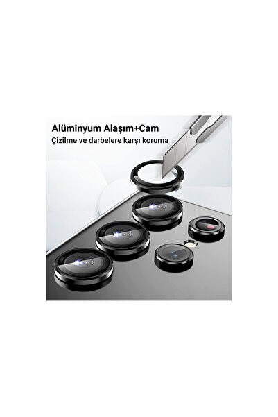 Hobibahçem Galaxy z flip 5 valdez metal camera lens - cream