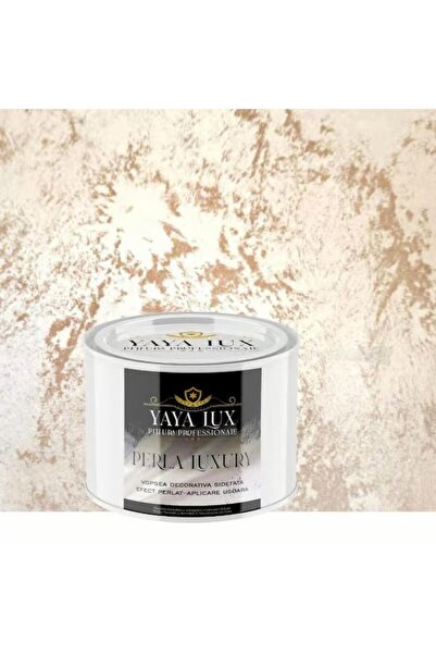 YaYa Color Vopsea Decorativă Perla Luxury Cafea cu Lapte 0,5L cu fulgi perlați