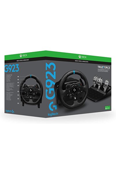 logitech G923 Xbox/PC True Force Oyun Direksiyonu + G shifter ( İthalatçı Garantili )
