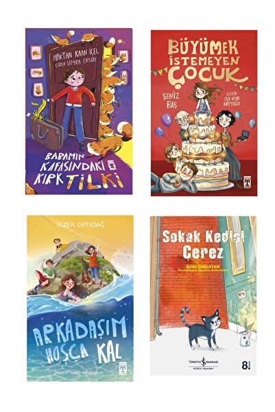 İlk Genç Timaş 4-5-6.Sınıf Okuma Seti Babamın Kafasındaki Kırk Tilki Büyümek ...