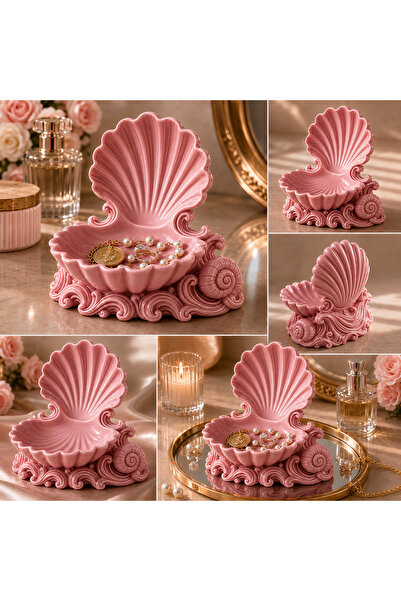 farist Seashell Jewelry and Gem Organizer – Decorative Oyster Design – 3D Pri...