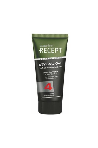 Subrina Recept Styling Gel Fixare Extra Puternică, Gel de păr, 150 ml