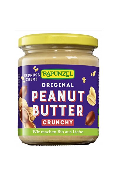 Rapunzel Unt de arahide crocant vegan,
