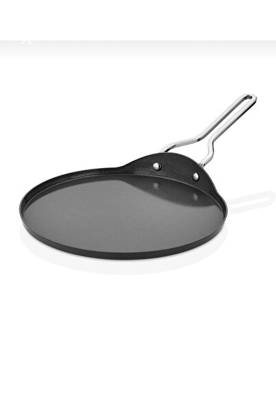 tacev Taç Sera Feel Crepe Pan Fireproof Non-Stick Ceramic 26 cm Gray