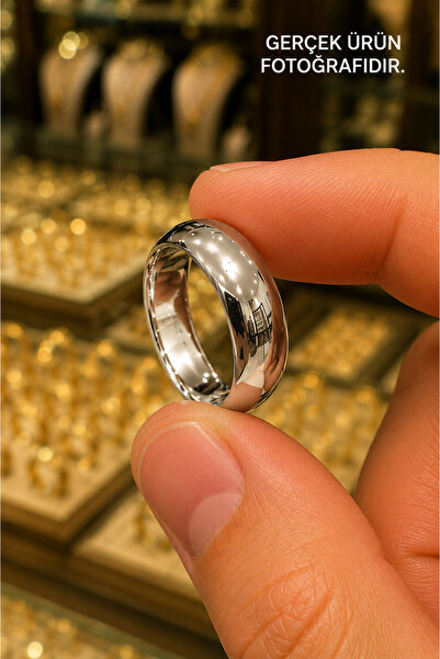 Crystal Diamond Zirconia Işıklı kutuda, kararmayan, kaliteli 6 mm bombeli aly...