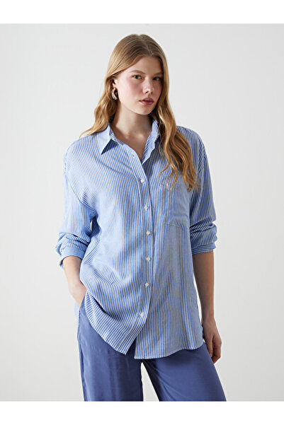 LC Waikiki Timeless Clothing & Timeless Choices Striped Linen Blend Loose Fit...