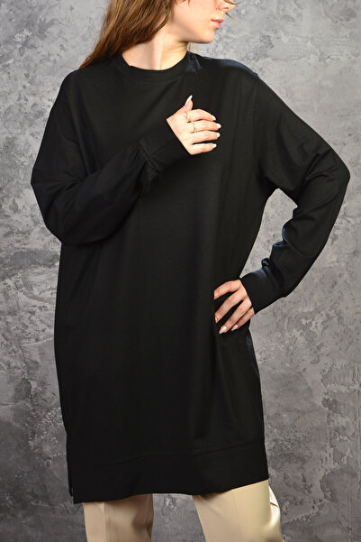 İDOL GİYİM Viscose Lycra Short Tunic Large Size Compatible Comfortable Fit Lo...