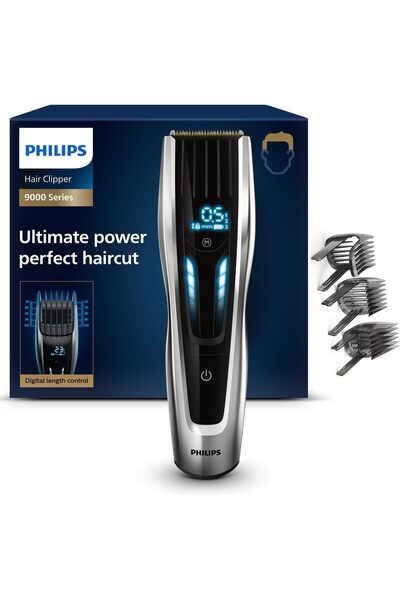 Philips Series 9000 HC9450/20 Saç Sakal Tıraş Makinesi (taşıma çantası hediyeli)