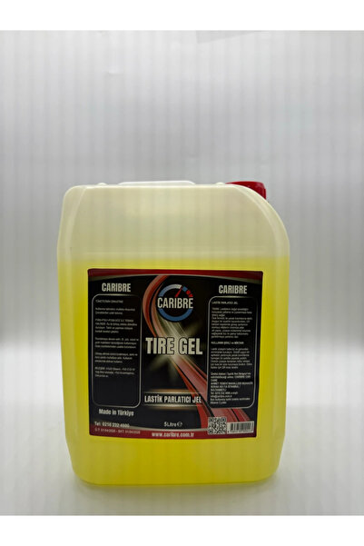 Caribre Lastik Parlatıcı Koruyucu Jel 5 Litre Uzun Süre Kalıcı Parlaklık