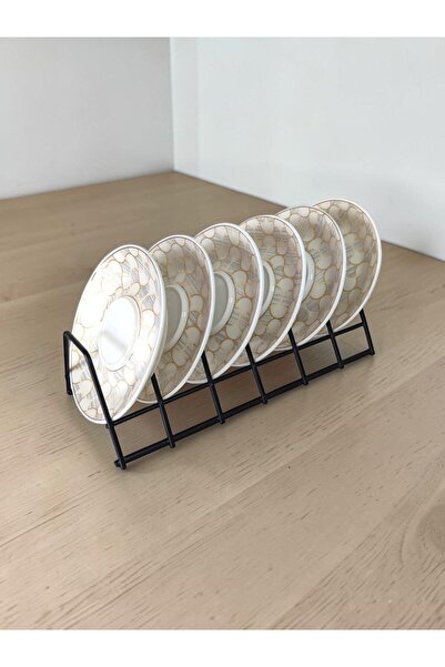 bereka Cup and Plate Organizer with 6 Compartments
