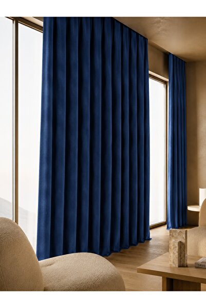 ArasyaHome Draperie Petek 14202 Bleumarin