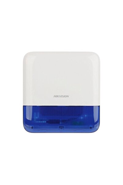 DS-PS1-E-WE 868MHZ 110DB Dış Ortam IP65 Kablosuz Siren Mavi
