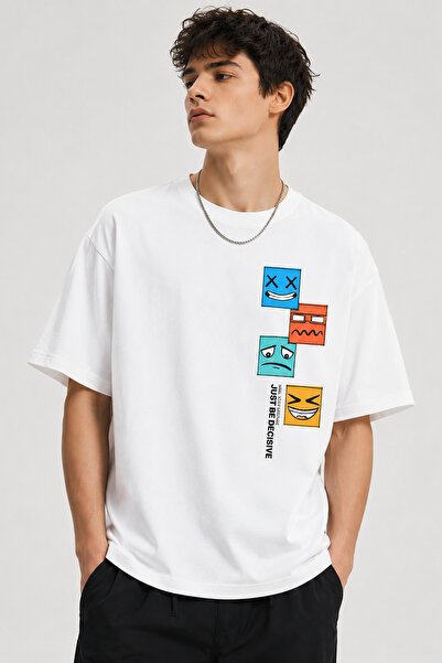ArtYus Samo budi odlučan – grafička majica sa štampanjem, unisex, oversize – ...