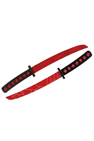 LimArt Jucărie din lemn, sabie katana, cu tematică păianjen, pentru copii, 50...