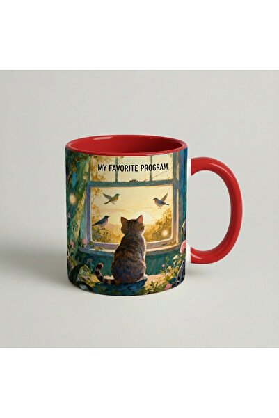 Petgifts Cana Cadou Personalizat Amuzanta Cu Mesaj My Favorite Program - Cera...