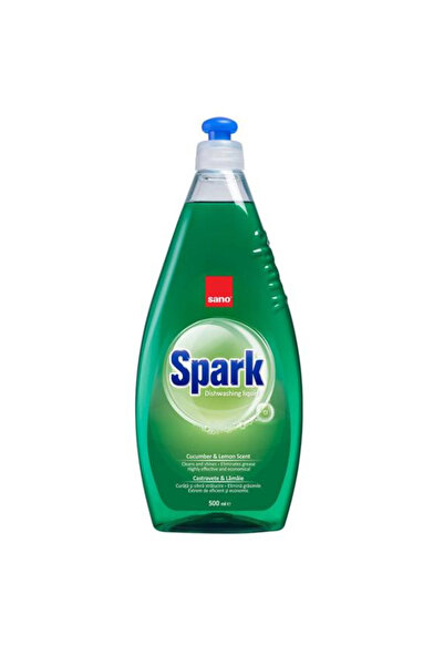 Sano Detergent Lichid pentru Vase cu Aroma de Castravete si Lamaie - Spark Di...