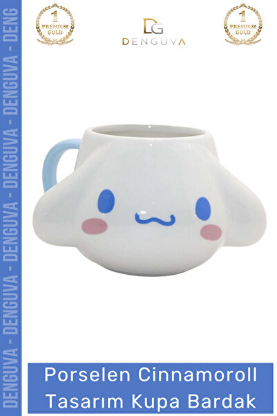 Denguva # Cinnamoroll Patterned Porcelain Cup Matte Stylish Durable Quality D...
