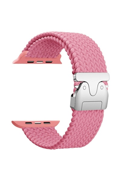 Beline Парашутна найлонова каишка за Apple Watch 38/40/41мм, Розова