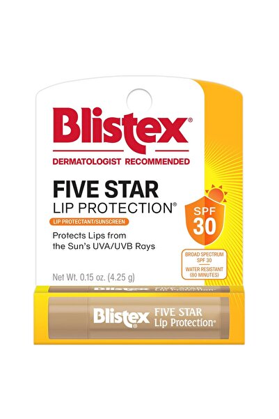 Blistex Five Star Lip Protection SPF 30 0.15 oz