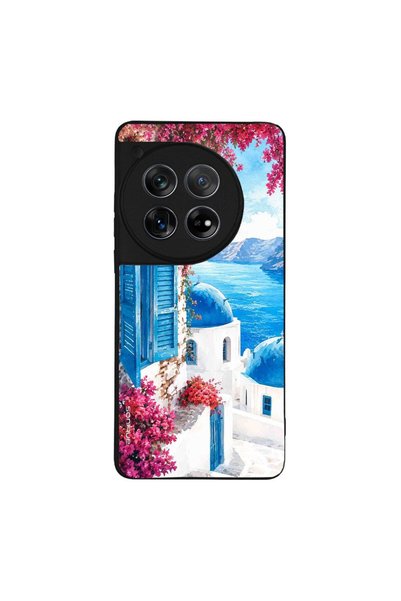 Sonique Θήκη Greek Island Muse Series για OnePlus 12 5G Σαντορινό Γαλάζιο