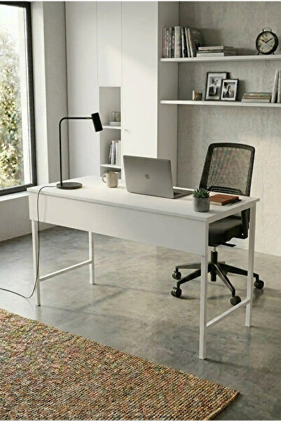 papi-co Forge Lite Çalışma Masası 140x60 cm Metal Ayaklı Bilgisayar Masası Mo...