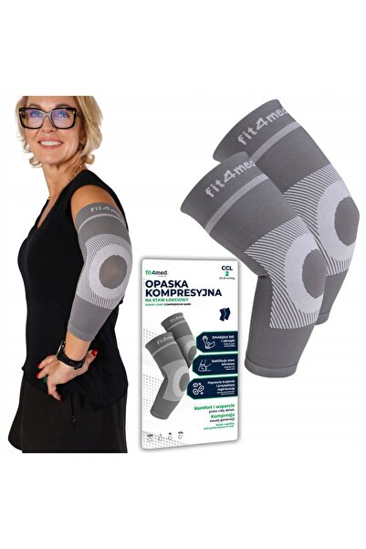 Mardil Manșon de compresie pentru cot FIT4MED CCL2 S/M Gri, suport, ameliorar...