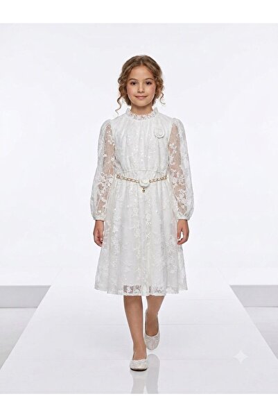 Pyramid masterpieces White Ball Gown for Girls