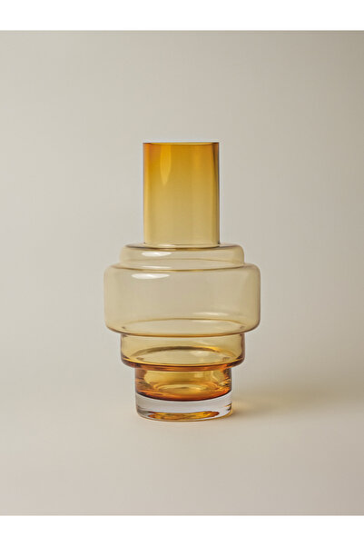 Minihol Vellina Amber Cam Vazo (15 x 25 cm)