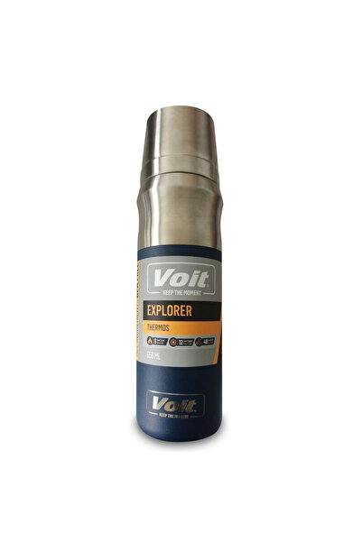 Voit Water Bottle (Drinking Bottle) Explorer Thermos 650 ml / Blue / 650ml 1V...