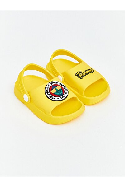 LC Waikiki LCW STEPS Sarı Fenerbahçe Lisanslı Erkek Çocuk Sandalet