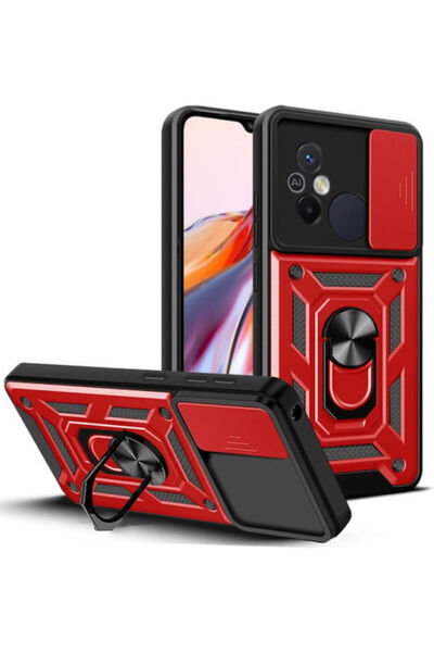 Other Bodycell Armor Slide Back Cover Πλαστικό Κόκκινο (Redmi 12C) Κωδικός: B...