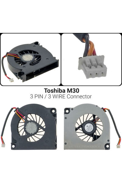 Toshiba Ανταλλακτικός ανεμιστήρας φορητού υπολογιστή για M30