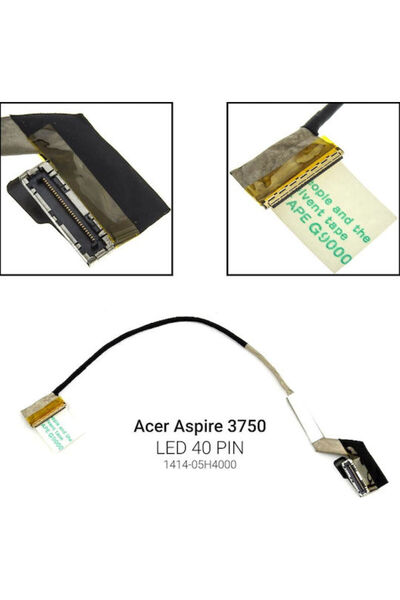 ACER Καλώδιο Flex Οθόνης για Laptop Aspire 3750
