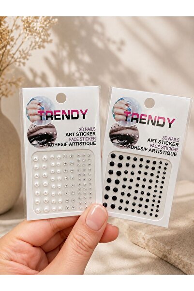 Green Saç Yüz Vücut İçin Kendinden Yapışkanlı Sticker Aksesuar