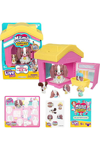 GIOCHI PREZIOSI Little Live Pets Οικογένειες Έκπληξη Μαμάς Σπιτάκι Κουταβιών ...