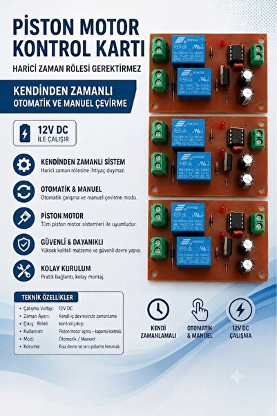 piston motor kontrol kartı