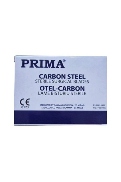 Prima Lame bisturiu Prima, otel-carbon, nr. 21, sterile, 100 buc