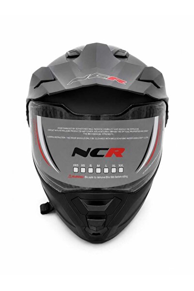 NCR Cross / Adventure Motosiklet Kaskı Mat Siyah