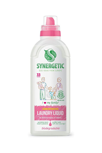 SYNERGETIC Biodegradable Concentrated Laundry Detergent Liquid 1000ml | Plant...