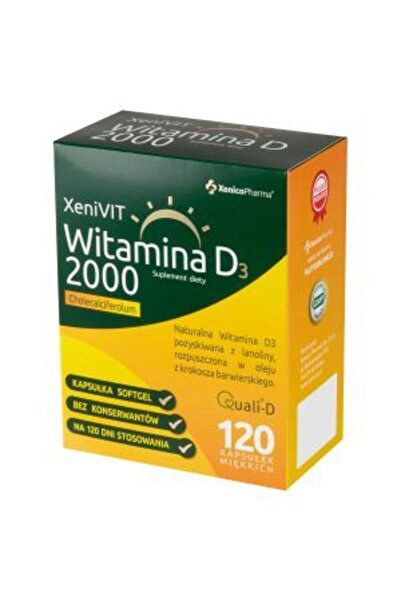 XENICO PHARMA Vitamina D3 2000 120 Capsule