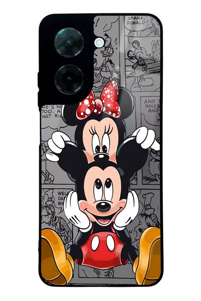 Spoyi حافظة هاتف Xiaomi Redmi A5 بتصميم ميكي وميني لامعة