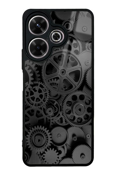 Spoyi Xiaomi Redmi 13 4g Kinetic Silence Design Glossy Phone Case