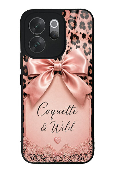 Spoyi Vivo V70 Coquette Wild Bow Tasarımlı Glossy Telefon Kılıfı